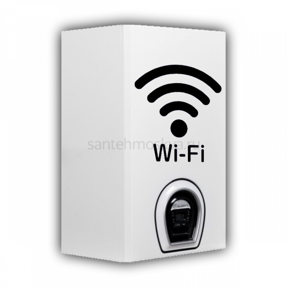 Котел газовый Federica Bugatti 24В VARME G24F3P, настенный, одноконтурный, белый с wi-fi Котел газовый Federica Bugatti 24В VARME G24F3P, настенный, одноконтурный, белый с wi-fi