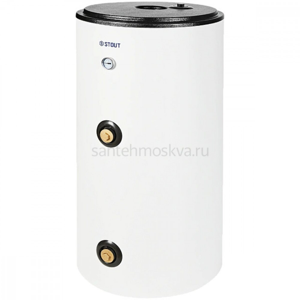 Бойлер косвенного нагрева напольный STOUT OptiBase SWH-2110 200 л с 2 теплообменниками, SWH-2110-200200