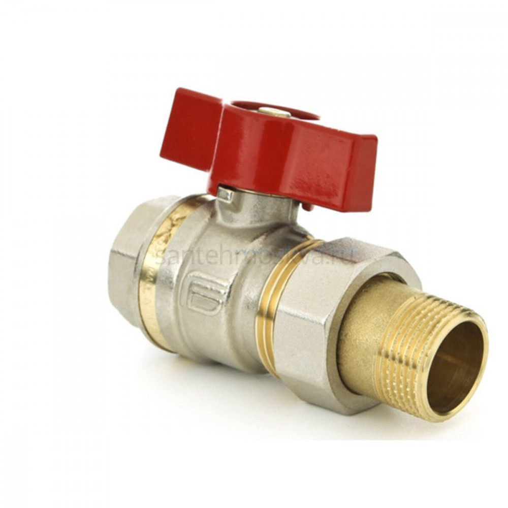 Шаровой кран Danfoss BVR-F 3/4" американка латунь бабочка 065B8204 (Данфосс) Шаровой кран Danfoss BVR-F 3/4" американка латунь бабочка 065B8204 (Данфосс)