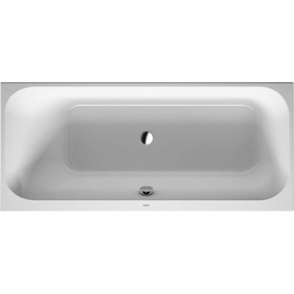 Акриловая ванна Duravit Happy D2 700310000000000 1700 х 700 c наклоном для спины слева, встраиваемая, белая