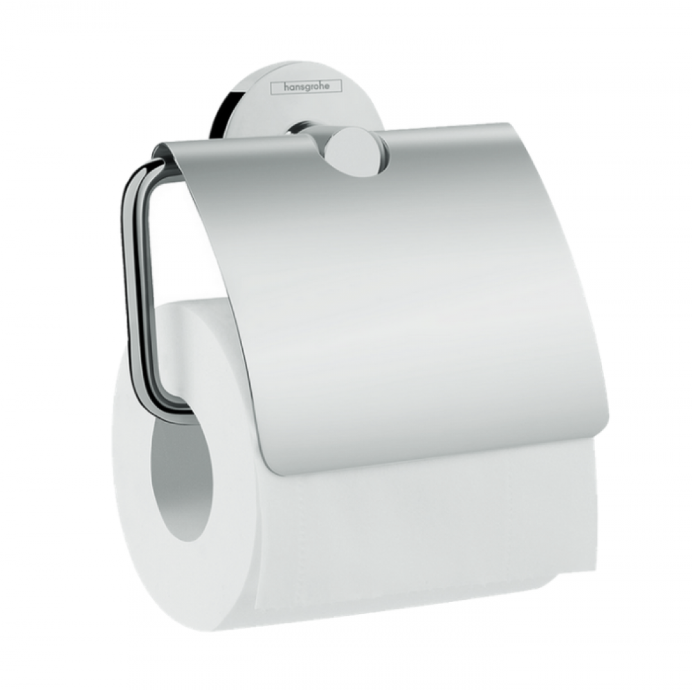 Держатель туалетной бумаги с крышкой HANSGROHE Logis Universal 41723000 цвет Хром Держатель туалетной бумаги с крышкой HANSGROHE Logis Universal 41723000 цвет Хром