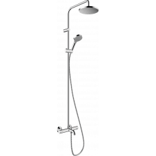 Душевая система для ванны HANSGROHE Vernis Blend Showerpipe  200 1jet  26274000 с термостатом для ванны, хром