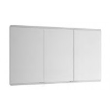 Зеркальный шкаф без подсветки KEUCO Royal Modular 2.0 800301120100000 с тремя дверцами, настенный, серебристый анодированный
