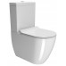 Бачок с крышкой для напольного унитаза моноблок GSI PURA/NORM 8681BS11 360 мм х 170 мм, со смывным механизм, цвет Белый глянцевый