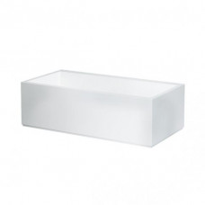 Свободностоящая  ванна  прямоугольная  Kartell by Laufen   2.2433.2.000.616.1   170x86 см, из материала  Sentec, с подсветкой перелива, с  подъемным механизмом, бела