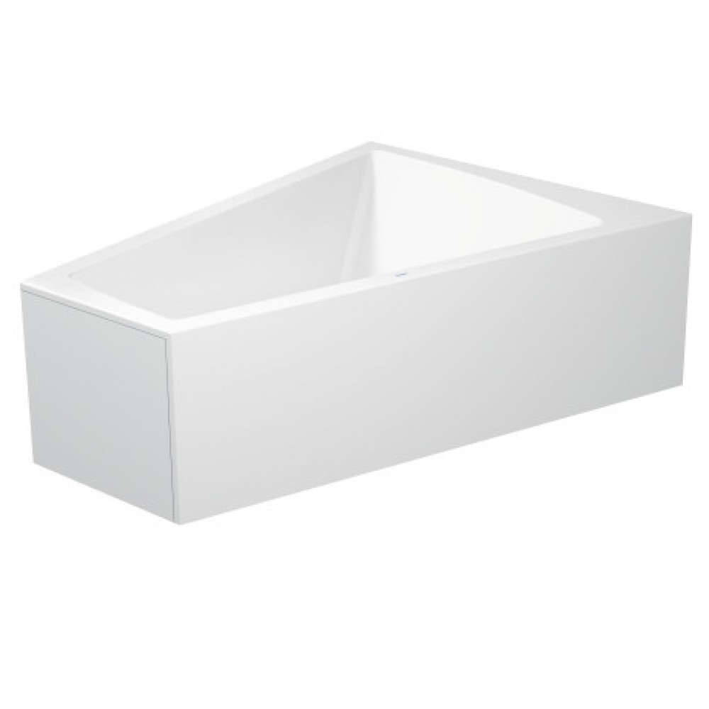 Акриловая ванна Duravit Paiova 700267000000000 1700 х 1300 c наклоном для спины справа, со встроенной акриловой фронтальной панелью и опорной рамой, угловая, Акриловая ванна Duravit Paiova 700267000000000 1700 х 1300 c наклоном для спины справа, со встроенной акриловой фронтальной панелью и опорной рамой, угловая,