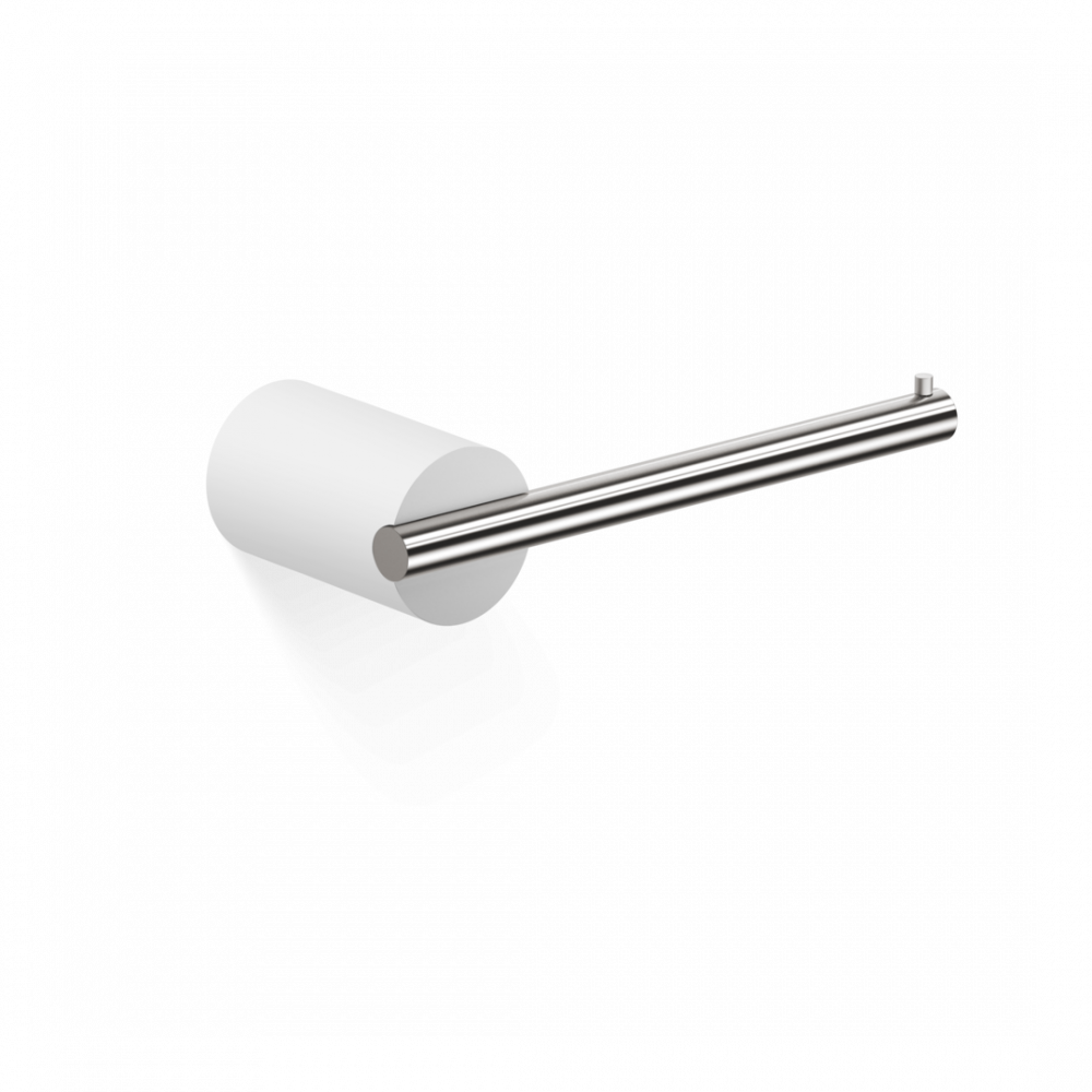 Держатель туалетной бумаги DECOR WALTHER STONE TPH 0974855 4 X 16 X 7 см, без крышки, композит Solid Surface/латунь, белый матовый/сталь матовая Держатель туалетной бумаги DECOR WALTHER STONE TPH 0974855 4 X 16 X 7 см, без крышки, композит Solid Surface/латунь, белый матовый/сталь матовая