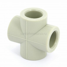 Крестовина ППР FV-Plast 235025 ⌀25 (Фв-пласт)