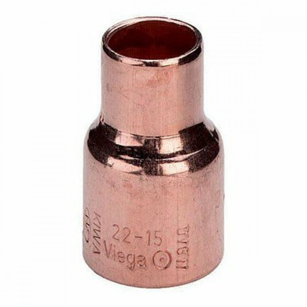 Муфта переходная Viega 111687 двухраструбная медная под пайку 42х35 (Виега) Муфта переходная Viega 111687 двухраструбная медная под пайку 42х35 (Виега)