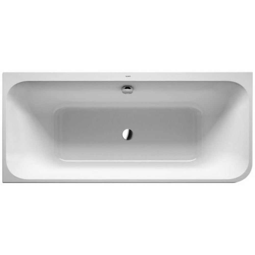 Акриловая ванна Duravit Happy D2 700316000000000 1800 х 800 c двумя наклонами для спины, с интегрированной акриловой панелью и ножками, угловая, белая Акриловая ванна Duravit Happy D2 700316000000000 1800 х 800 c двумя наклонами для спины, с интегрированной акриловой панелью и ножками, угловая, белая