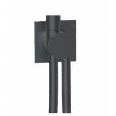 Вывод из стены со шлангом с квадратным основанием ALMAR Modular E192001.AB цвет Absolute Black