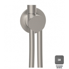 Вывод из стены со шлангом с круглым основанием ALMAR Modular E192000.GM цвет Gun Metal