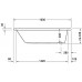 Акриловая встраиваемая ванна Duravit D-Code 700096000000000 1600 х 700 Акриловая встраиваемая ванна Duravit D-Code 700096000000000 1600 х 700