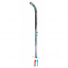 Душевая колонна Bossini Outdoor/Indoor Columns Arch Column L00861 из нержавеющей стали