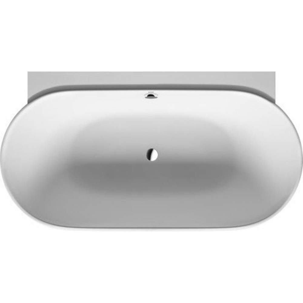 Ванна из композитного материала пристенный вариант Duravit Luv 700433000000000 1800 x 950 мм