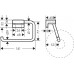 Держатель для туалетной бумаги открытый HANSGROHE AddStoris 41771700 Белый матовый Держатель для туалетной бумаги открытый HANSGROHE AddStoris 41771700 Белый матовый