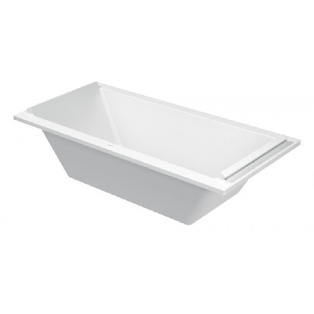 Акриловая ванна Duravit Starck 700340000000000 1900 х 900 c двумя наклонами для спины, встраиваемая версия или версия с панелями, белая Акриловая ванна Duravit Starck 700340000000000 1900 х 900 c двумя наклонами для спины, встраиваемая версия или версия с панелями, белая