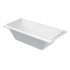 Акриловая ванна Duravit Starck 700340000000000 1900 х 900 c двумя наклонами для спины, встраиваемая версия или версия с панелями, белая