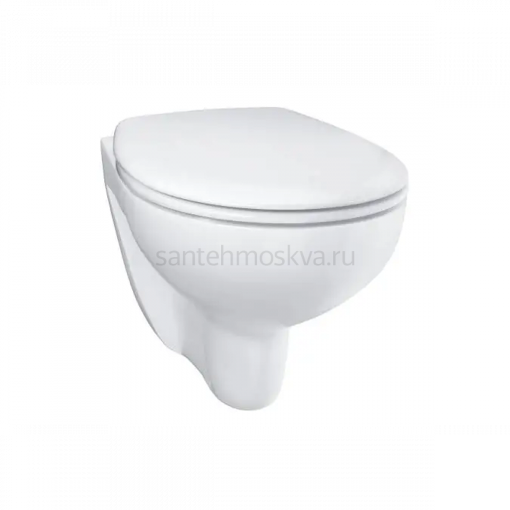Унитаз подвесной GROHE Bau Ceramic, 39351000 альпин-белый
