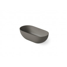 Ванна овальная отдельностоящая из композита DEA DESIGN SHADOW DD8619 1780 3 1780 мм х 880 мм х 520 мм, с сифоном и донным клапаном, цвет Grey №3