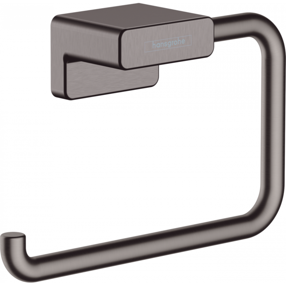 Держатель для туалетной бумаги открытый HANSGROHE AddStoris 41771340 Шлифованный чёрный хром Держатель для туалетной бумаги открытый HANSGROHE AddStoris 41771340 Шлифованный чёрный хром