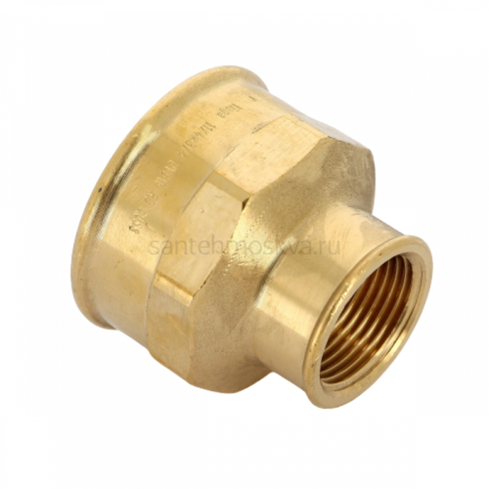 Муфта переходная Viega 266431 ВВ 1 1/4"х3/4", бронза (Виега) Муфта переходная Viega 266431 ВВ 1 1/4"х3/4", бронза (Виега)