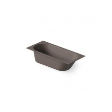 Ванна встраиваемая из композита Solid surface DEA DESIGN EASE DD8676 1700 6 1700 мм х 750 мм х 580 мм, с сифоном и донным клапаном, цвет Grey Brown №6