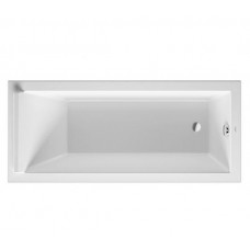 Акриловая ванна Duravit Starck 700335000000000 1700 х 750 c одним наклоном для спины, встраиваемая версия или версия с панелями, белая