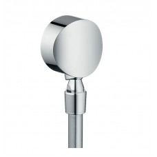 Шланговое подсоединение Hansgrohe Fixfit S 27506000 с клапаном обратного тока и шарнирным соединением, цвет Хром
