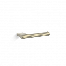 Держатель туалетной бумаги настенный DECOR WALTHER  OF.LINE TPH    0670620 , без крышки, алюминий фактурный, цвет Champagner