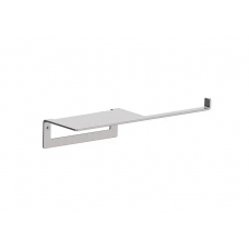 Держатель туалетной бумаги с полочкой ALMAR Shower Accessories E317000.CR нержавеющая сталь, цвет Хром