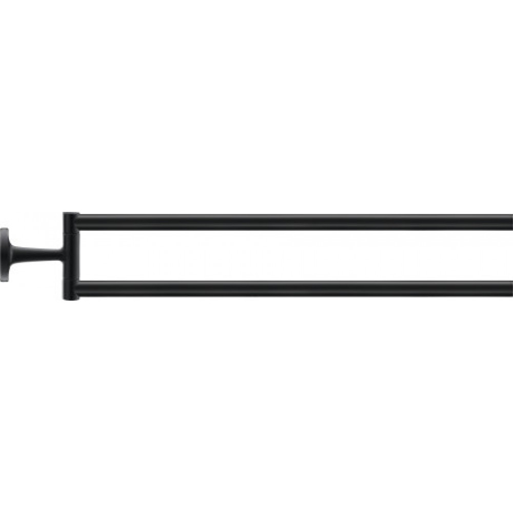 Двойной полотенцедержатель Duravit Starck T 0099414600 черный Двойной полотенцедержатель Duravit Starck T 0099414600 черный