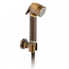 Гигиенический душ NICOLAZZI DOCCIA MODERNA 5523BZ с держателем и шлангом, бронза Гигиенический душ NICOLAZZI DOCCIA MODERNA 5523BZ с держателем и шлангом, бронза