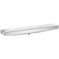 Полка со шланговым подсоединением HANSGROHE Rainfinity 26843000 c держателем лейки слева, цвет Хром