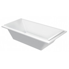 Акриловая ванна Duravit Starck 700341000000000 2000 х 1000 c двумя наклонами для спины, встраиваемая версия или версия с панелями, белая