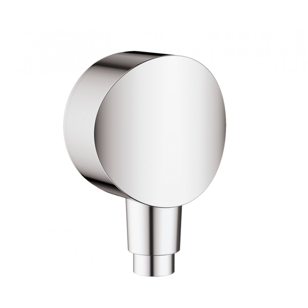 Шланговое подсоединение HANSGROHE FixFit S 26453000 с клапаном обратного тока, цвет Хром Шланговое подсоединение HANSGROHE FixFit S 26453000 с клапаном обратного тока, цвет Хром