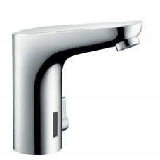 Электронный смеситель для раковины с регулировкой температуры HANSGROHE Focus 31171000 с донным клапаном, цвет Хром