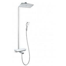 Душевой комплект Hansgrohe Raindance Select 27113400 Showerpipe 360 с термостатом для ванны белый/хром