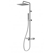 Душевая стойка BOSSINI COSMO L10403.1.030 с термостатом для душа, верхним и ручным душем и шлангом, хром