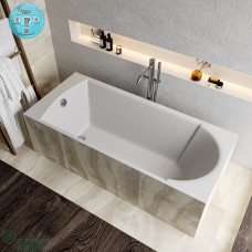 Ванна из литьевого мрамора Marmo Bagno Глория 170x70