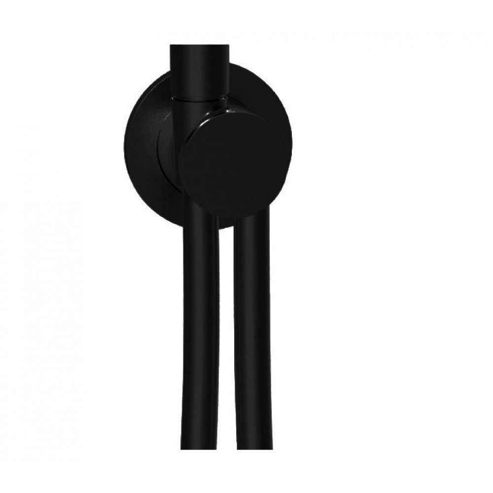 Вывод из стены со шлангом с круглым основанием ALMAR Modular E192000.AB цвет Absolute Black Вывод из стены со шлангом с круглым основанием ALMAR Modular E192000.AB цвет Absolute Black