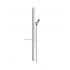 Штанга для душа HANSGROHE Unica E 27640400 с держателем для лейки, полкой и шлангом, цвет Белый/Хром