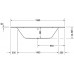 Акриловая встраиваемая ванна Duravit D-Code 700138000000000 1900 х 900 Акриловая встраиваемая ванна Duravit D-Code 700138000000000 1900 х 900