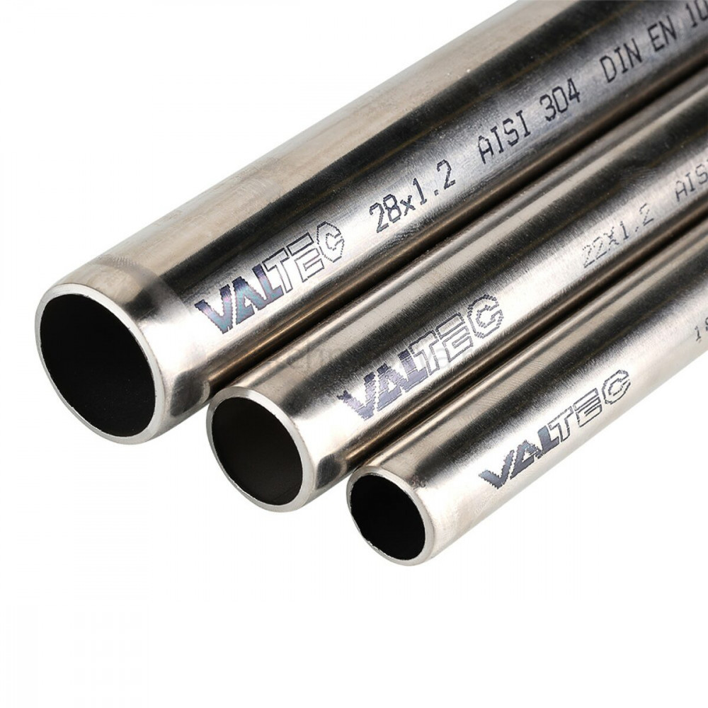 Труба из нержавеющей стали Valtec 15 х 1,0 мм, VTi.900.304.1510 Валтек