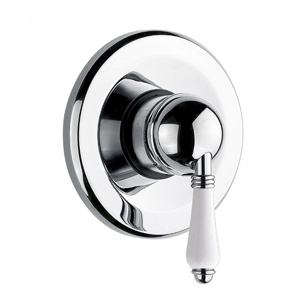 Смеситель для душа однорычажный NICOLAZZI MONOCOMANDO CLASSICO 3406CR76 Хром/Белый Смеситель для душа однорычажный NICOLAZZI MONOCOMANDO CLASSICO 3406CR76 Хром/Белый