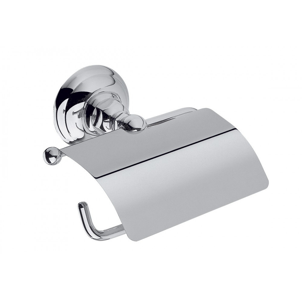 Держатель туалетной бумаги NICOLAZZI ACCESSORI Classici 1492CR с крышкой, хром Держатель туалетной бумаги NICOLAZZI ACCESSORI Classici 1492CR с крышкой, хром