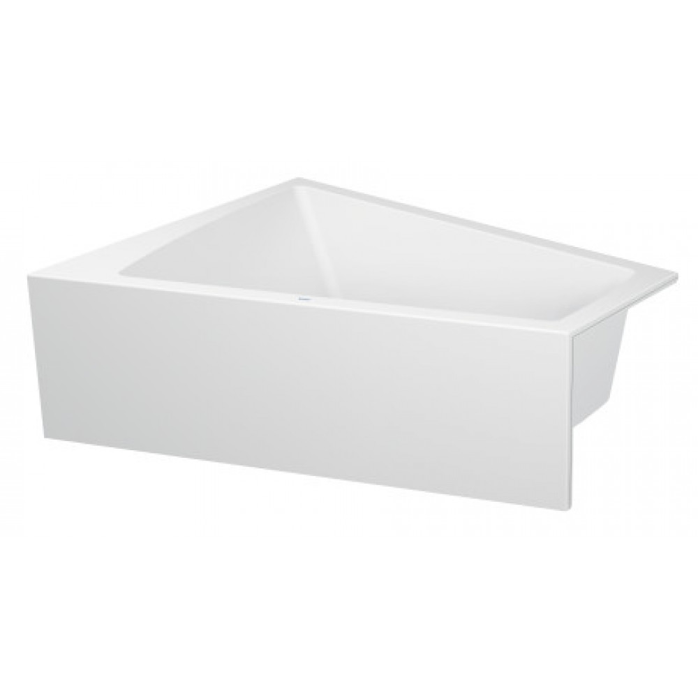 Акриловая ванна Duravit Paiova 700266000000000 1700 х 1300 c наклоном для спины слева, со встроенной акриловой фронтальной панелью и опорной рамой, угловая, б Акриловая ванна Duravit Paiova 700266000000000 1700 х 1300 c наклоном для спины слева, со встроенной акриловой фронтальной панелью и опорной рамой, угловая, б