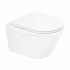 Унитаз подвесной безободковый BelBagno TRE, BB8001CHR/SC