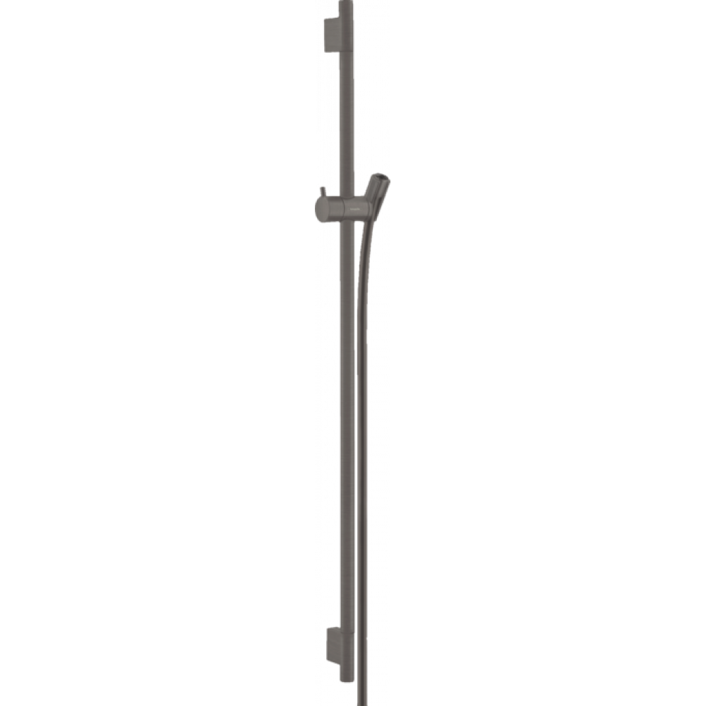 Штанга для душа 90 см Hansgrohe Unica S Puro 28631340 Шлифованный чёрный хром