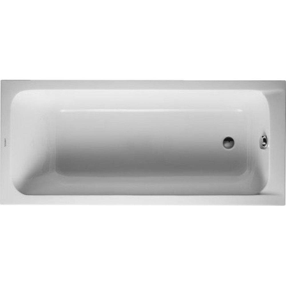 Акриловая встраиваемая ванна Duravit D-Code 700096000000000 1600 х 700 Акриловая встраиваемая ванна Duravit D-Code 700096000000000 1600 х 700